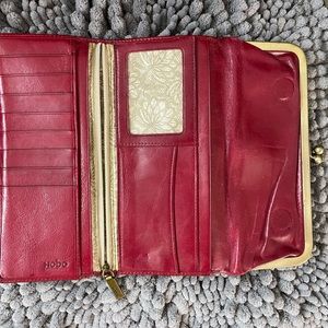 HOBO Red Wallet